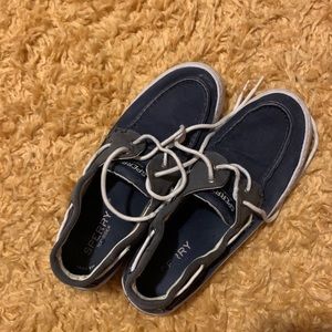 Sperry Top Sider Navy Blue Boat Shoe Sneakers